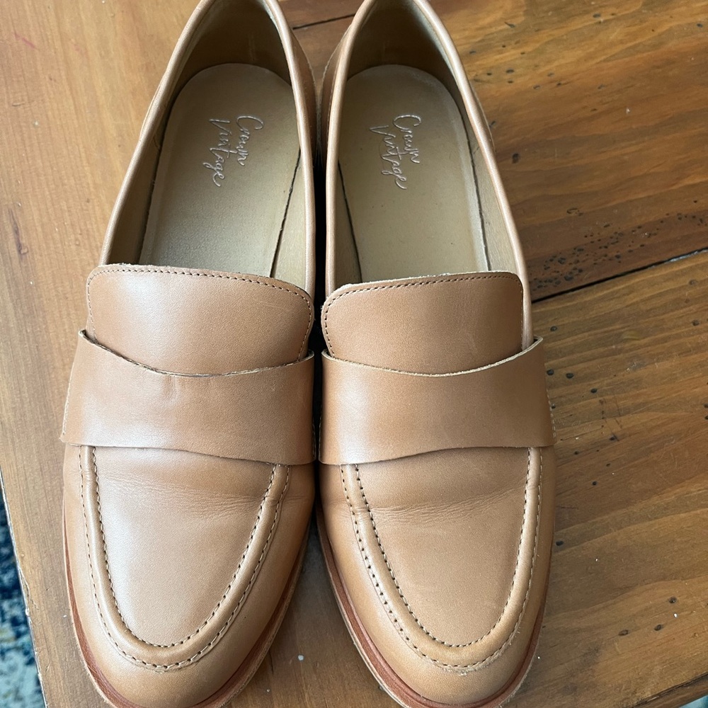 Crown Vintage Leather Loafers